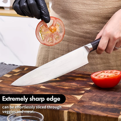 SHI BA ZI ZUO 8 Inches Chefs Knife Meat Knife Stainless Stee